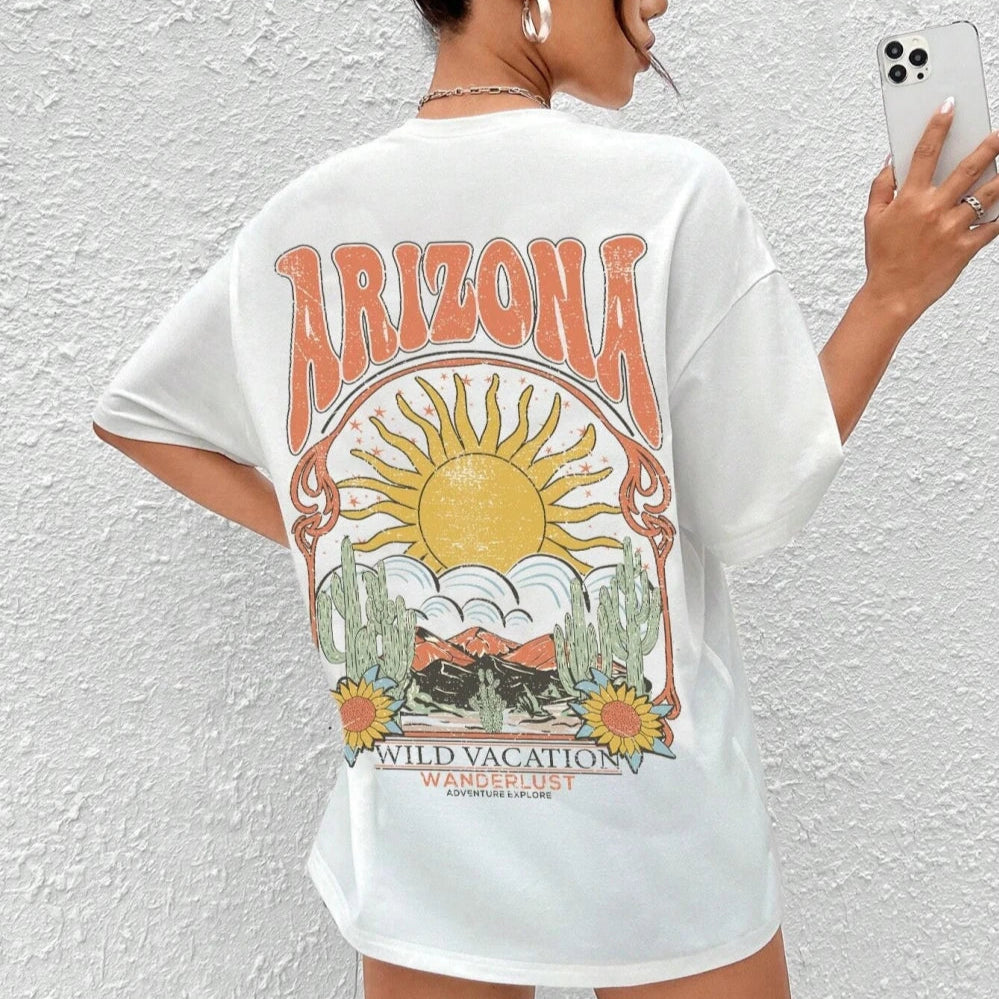 Arizona Vista Graphic Harajuku Tee