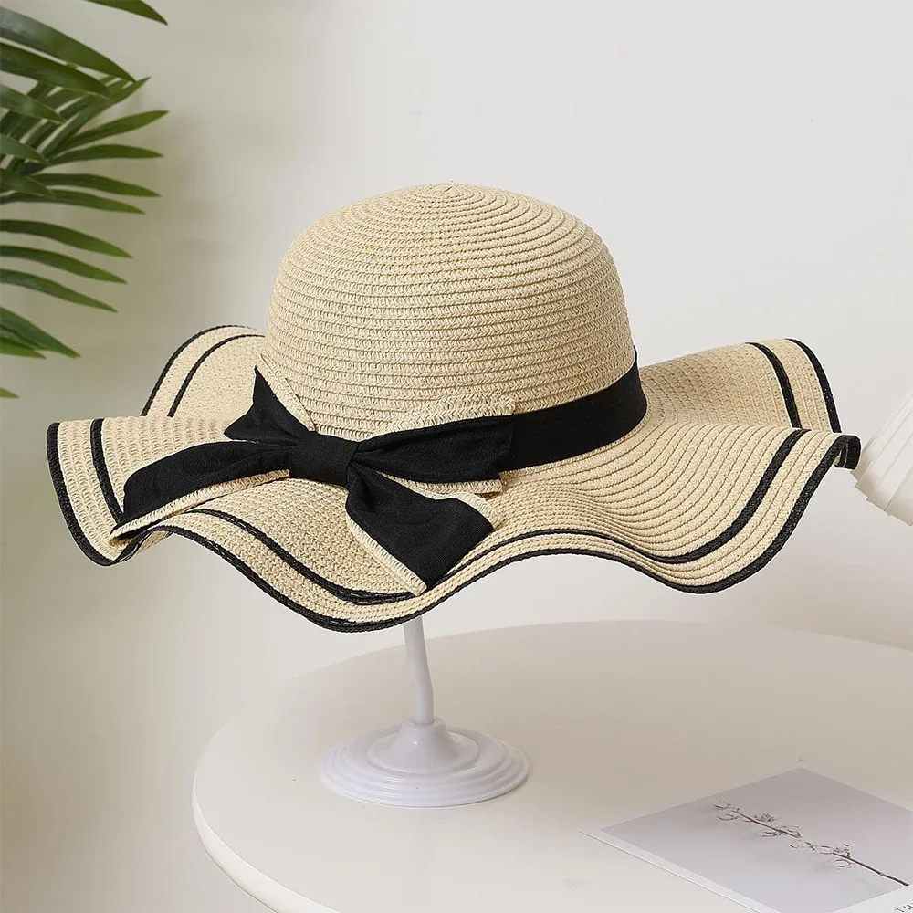 Women's Summer Straw Sunshade Hat