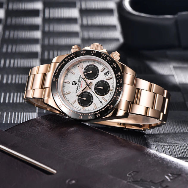 Premium ‘Genuine’ Pagani Design V2 'Relogio Masculino' Retro Sapphire Watch