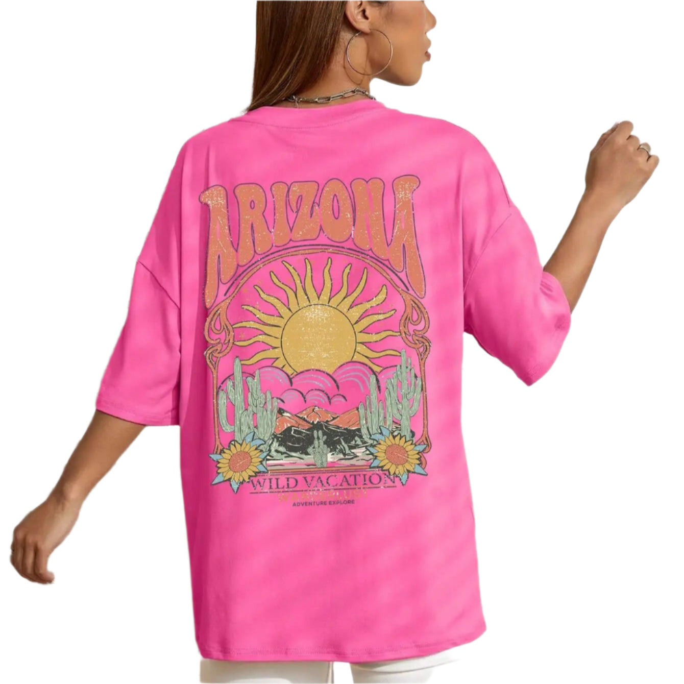 Arizona Vista Graphic Harajuku Tee