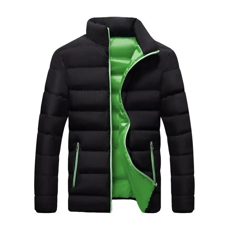 Men's Padded Korean Cropped Puffer Jacket