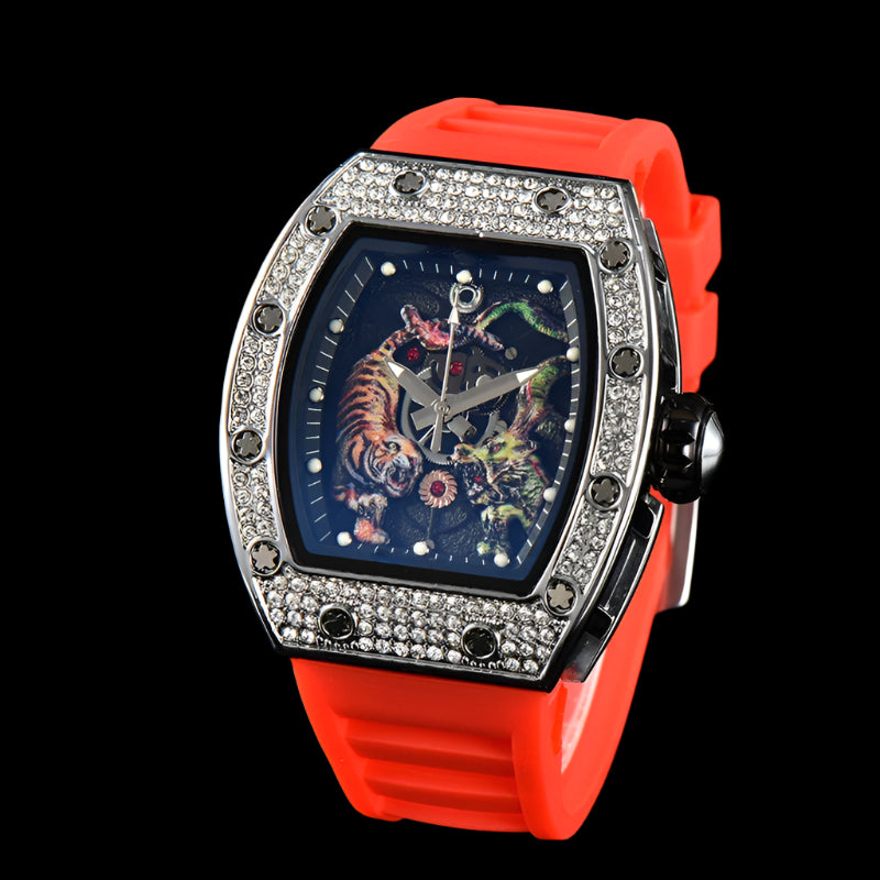Electro-Plated 'Diamond' Barral Quartz Watch