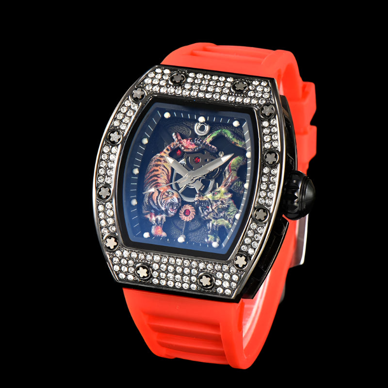 Electro-Plated 'Diamond' Barral Quartz Watch