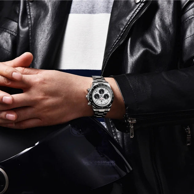 Premium ‘Genuine’ Pagani Design V2 'Relogio Masculino' Retro Sapphire Watch