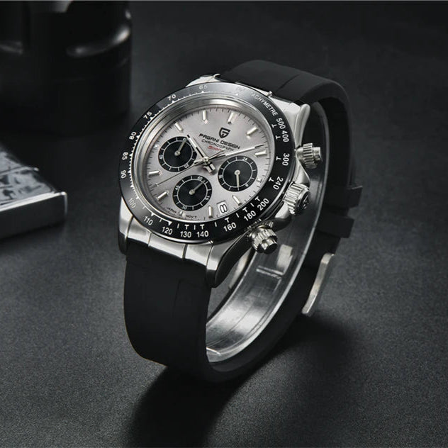 Premium ‘Genuine’ Pagani Design V2 'Relogio Masculino' Retro Sapphire Watch