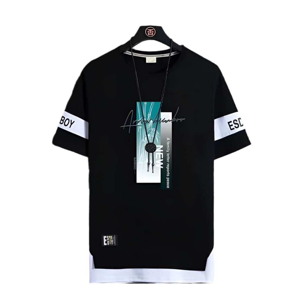 Versatile Colour-Block Summer T-Shirt