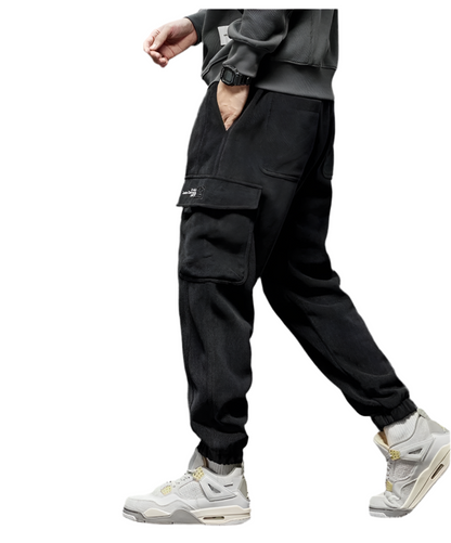 Men's Elastic Waist Straight Jogger Pants