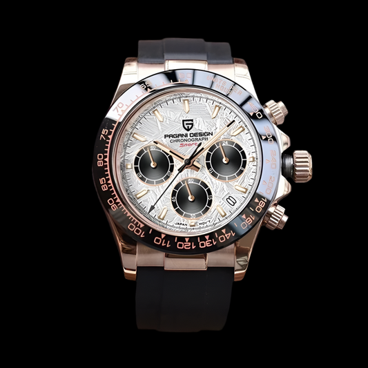 Premium ‘Genuine’ Pagani Design V2 'Relogio Masculino' Retro Sapphire Watch