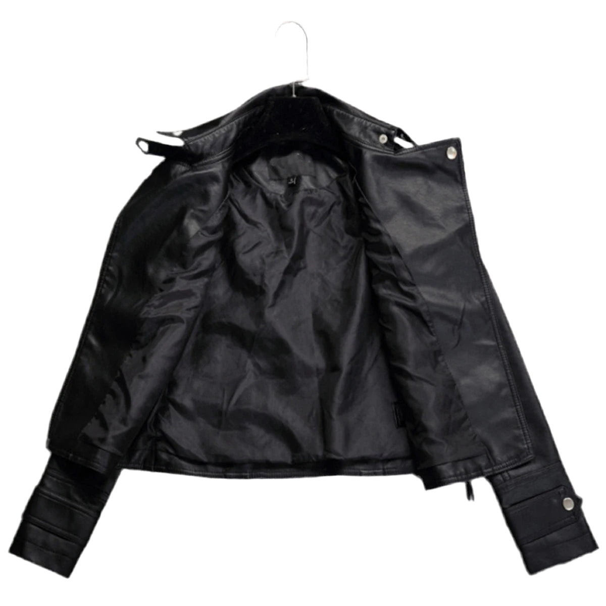 Women's 2024 Chic Leather Moto Jacket