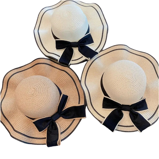 Women's Summer Straw Sunshade Hat