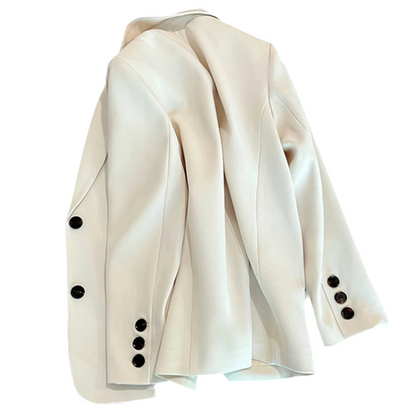 Women's Chic Slim Brown Blazer