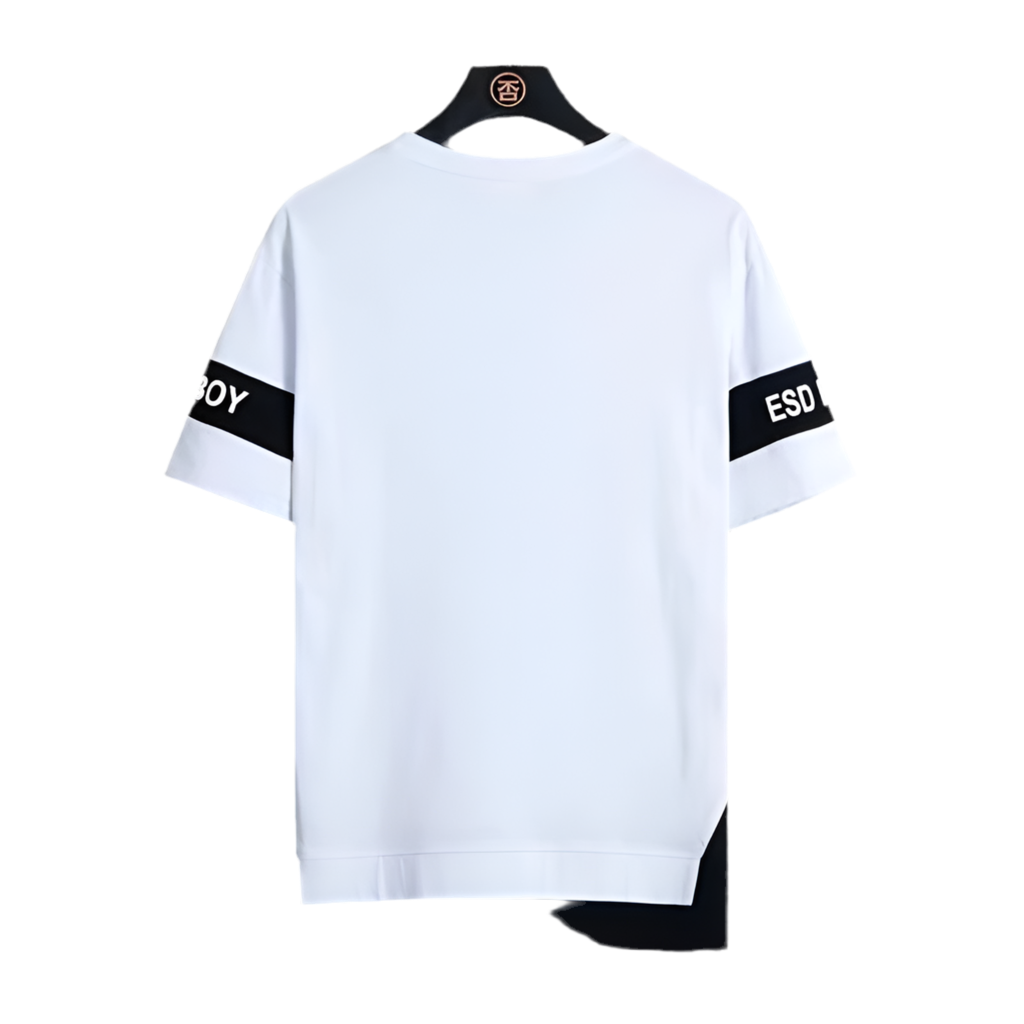 Versatile Colour-Block Summer T-Shirt