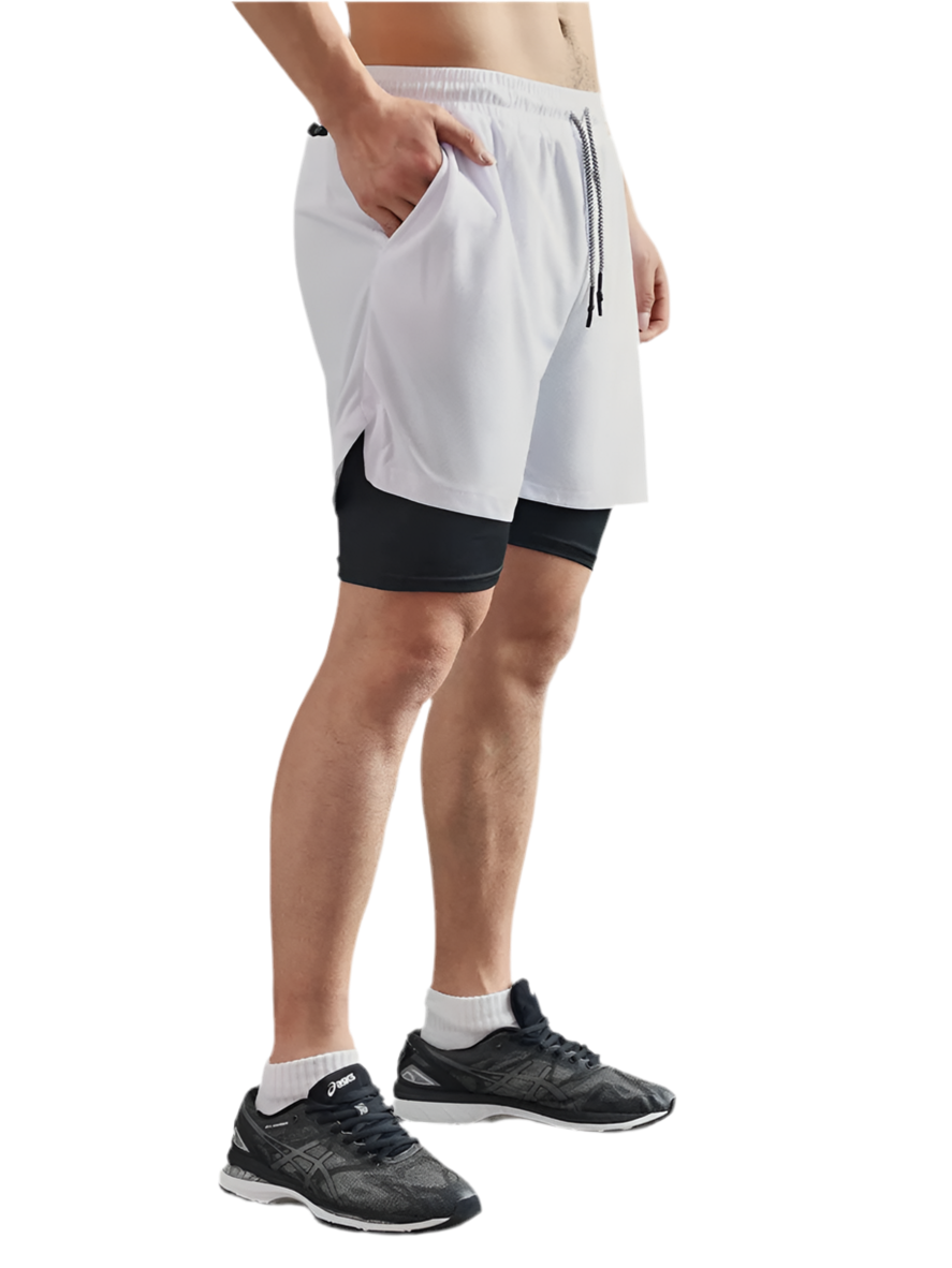 Men's Holy 2-in-1 Performance Gym Shorts