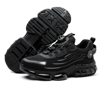 Men's Rotating-Lace Safety Work Shoes