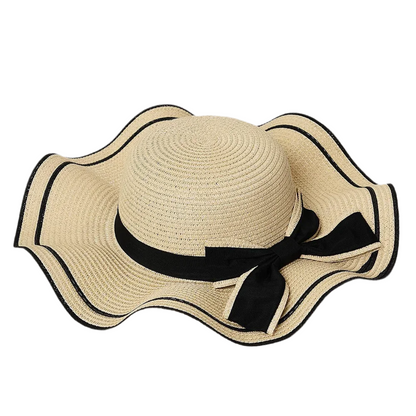 Women's Summer Straw Sunshade Hat