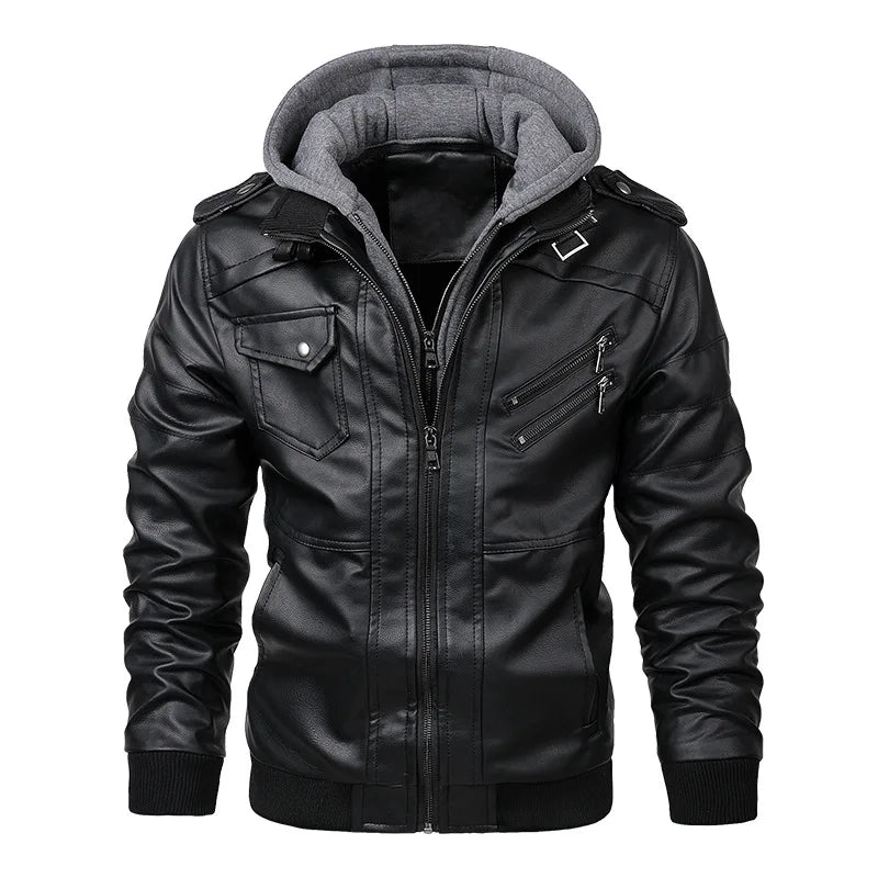 PU Leather Biker Jackets