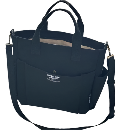 Urban Minimalist Canvas Commuter Tote