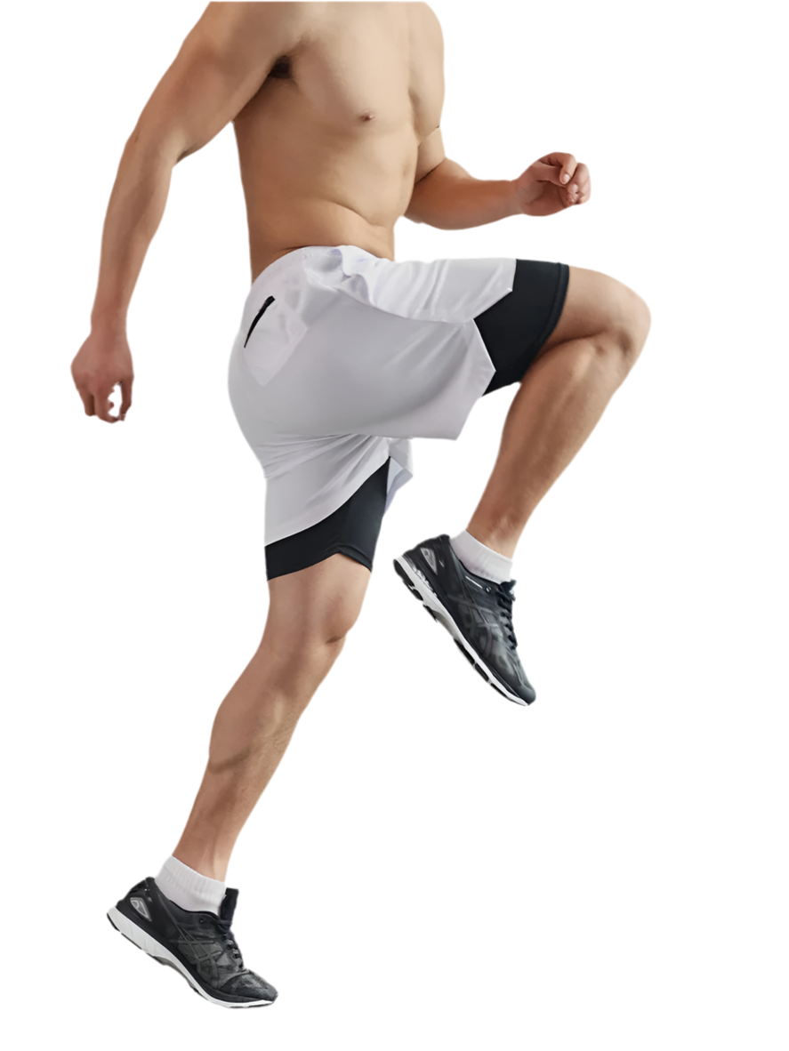 Men's Holy 2-in-1 Performance Gym Shorts