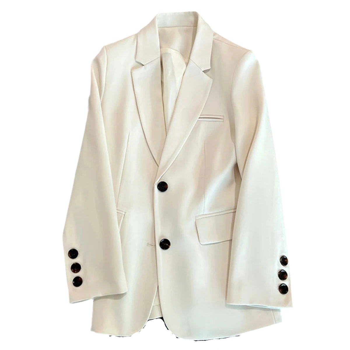 Women's Chic Slim Brown Blazer