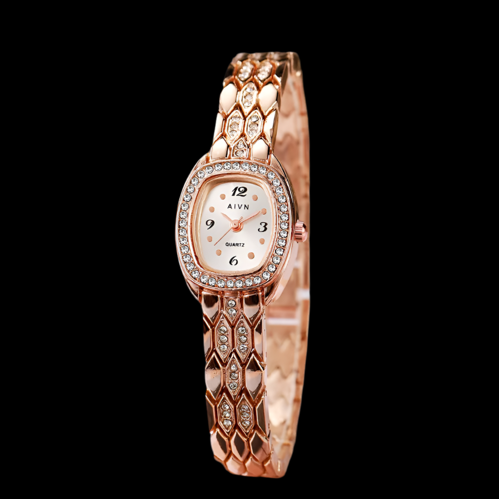 Exquisite 'Diamond' Studded Bracelet Watch - 2025 Edition