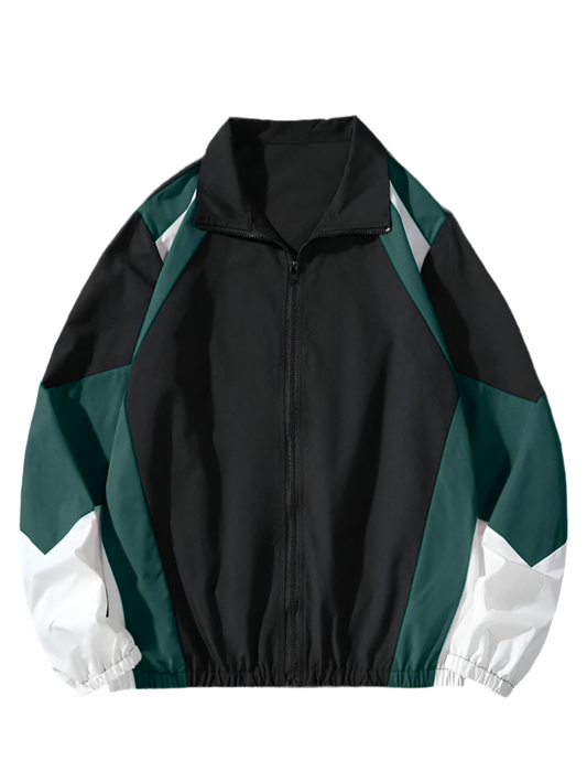 Men's Lightweight Colour-Block Windbreaker