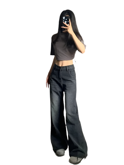 Women's Y2K Vintage Bell-Bottom Jeans