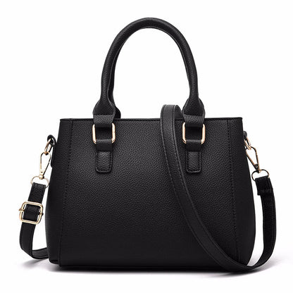 'Sac a Main' Ladies Embroidered Leather Messenger Handbag
