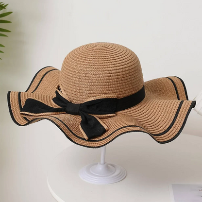 Women's Summer Straw Sunshade Hat