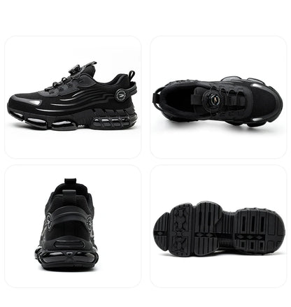 Men's Rotating-Lace Safety Work Shoes