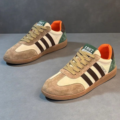 2025 Casual Leather Skate Sneakers