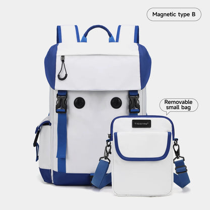 Multi-functional Modular Backpack With Removable Small Shoulder Bags