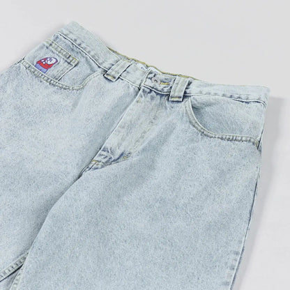 BigBoy Cartoon Graphic Denim Jorts