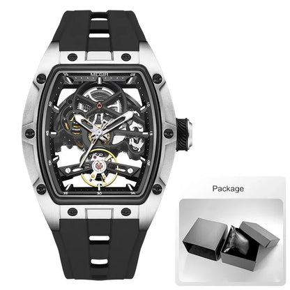 Automatic/Mechanical Skeleton Dial Sports Watch