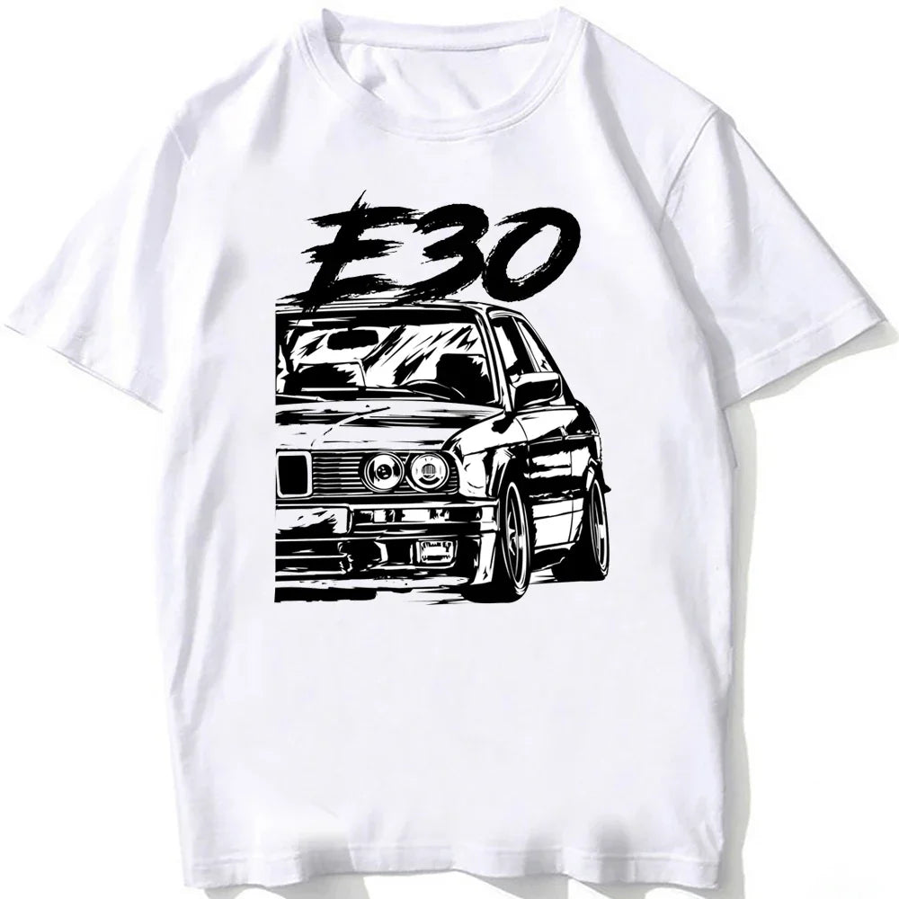 Retro E30 M3 & E34 M5 Euro Tee