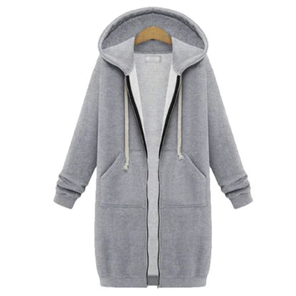 Women's Oversized Hoodie Parka Dress