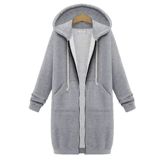 Women's Oversized Hoodie Parka Dress