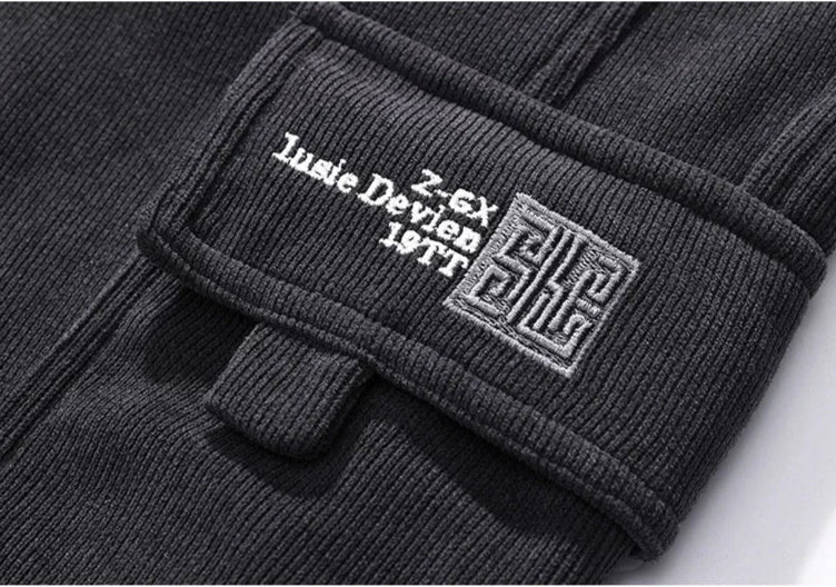 Men's Elastic Waist Straight Jogger Pants