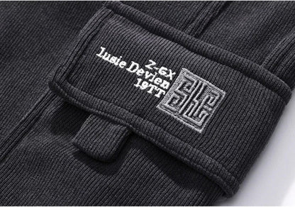 Men's Elastic Waist Straight Jogger Pants