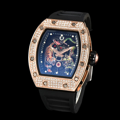 Electro-Plated 'Diamond' Barral Quartz Watch