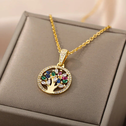 315L Gold Heart Layered Necklace