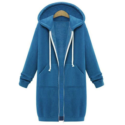 Women's Oversized Hoodie Parka Dress