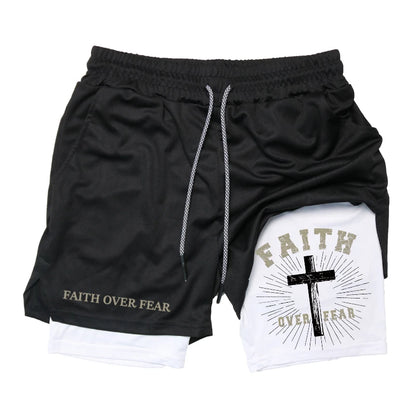 Men's Holy 2-in-1 Performance Gym Shorts