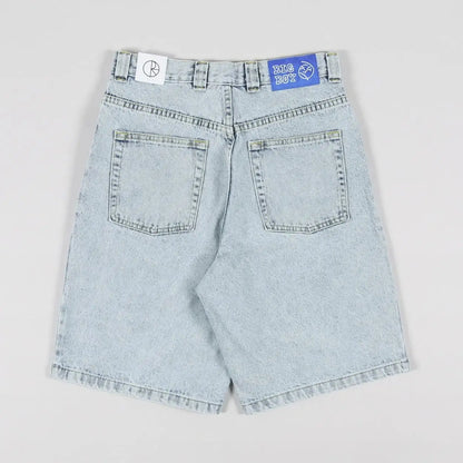 BigBoy Cartoon Graphic Denim Jorts