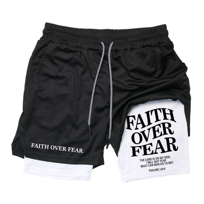 Men's Holy 2-in-1 Performance Gym Shorts