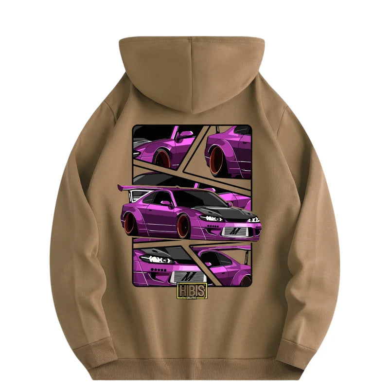 Graphic JDM Car Hooded Sweatshirt