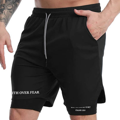 Men's Holy 2-in-1 Performance Gym Shorts