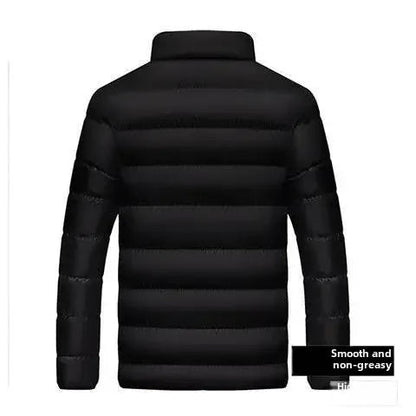 Men's Padded Korean Cropped Puffer Jacket