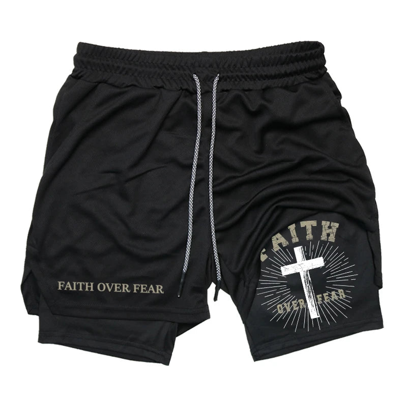 Men's Holy 2-in-1 Performance Gym Shorts