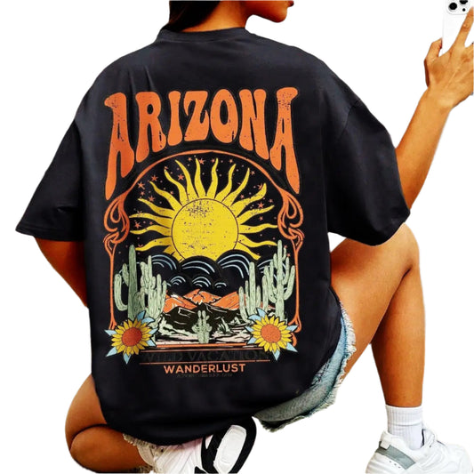 Arizona Vista Graphic Harajuku Tee