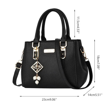 Everyday Leather Shoulder Handbag